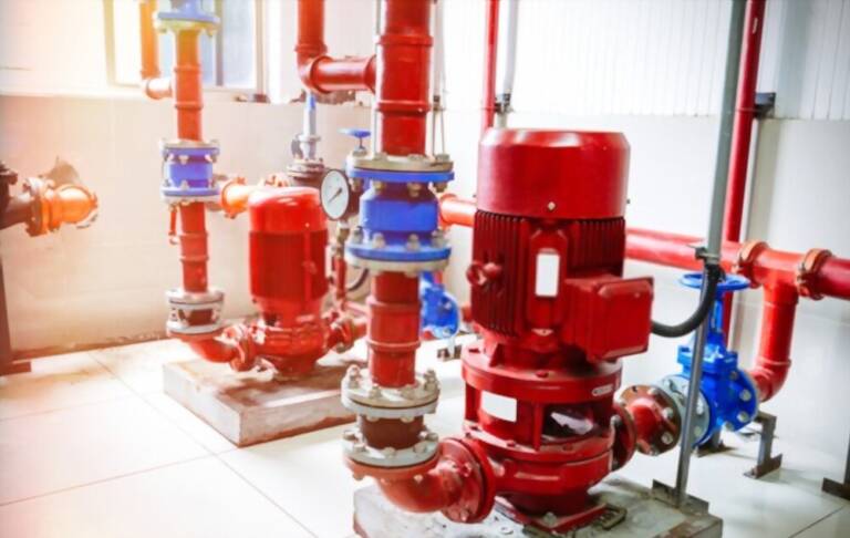 مضخات حريق - firefighting pumps