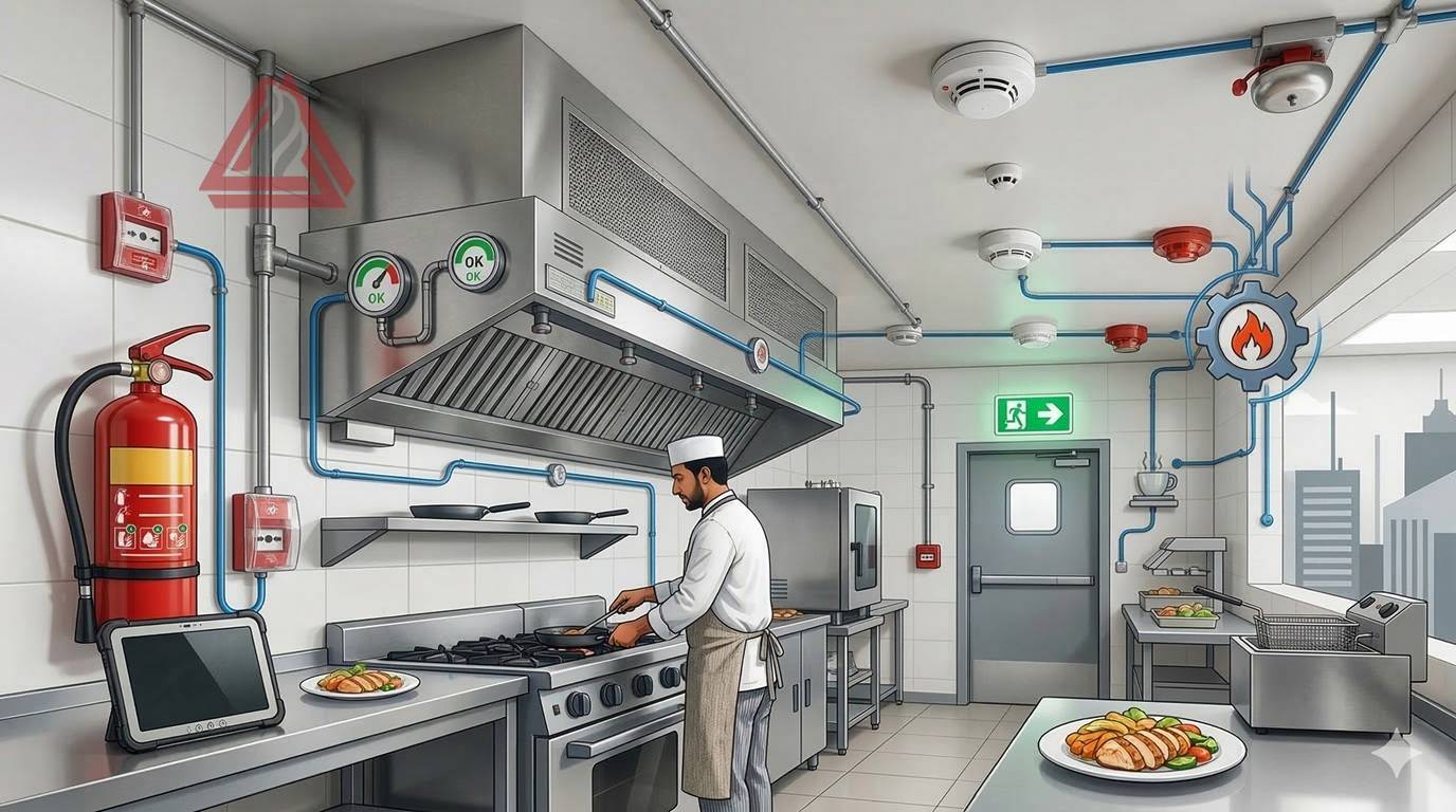 اشتراطات الدفاع المدني للمطاعم والكافيهات في السعودية