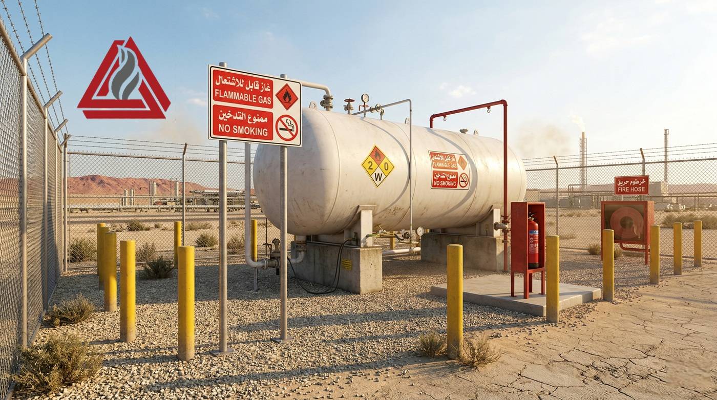 اشتراطات الدفاع المدني لخزانات الغاز