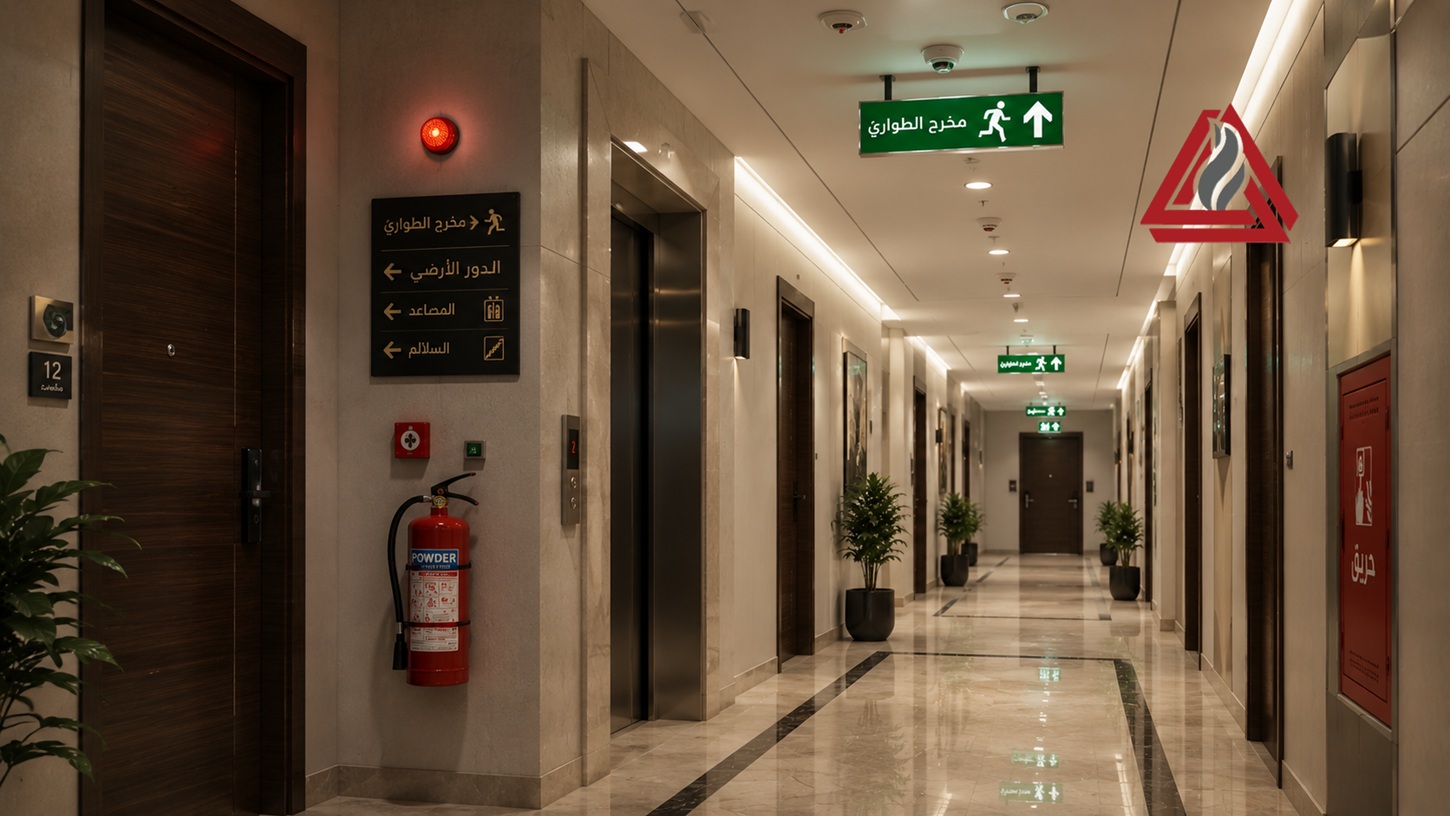 اشتراطات الدفاع المدني للمباني السكنية في السعودية